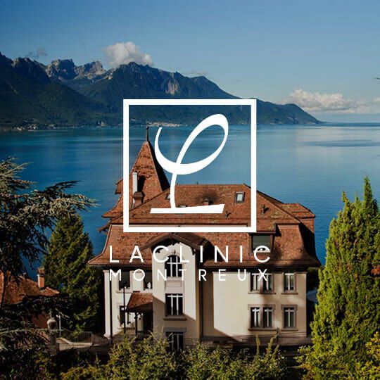 Laclinic Montreux, la prestigieuse clinique associee aux soins avances REPLASTY de Helena Rubinstein.