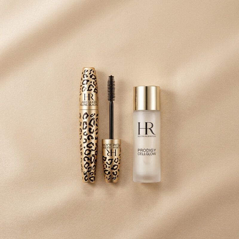 Mascara Lash Queen et soin Prodigy Cellglow sur soie