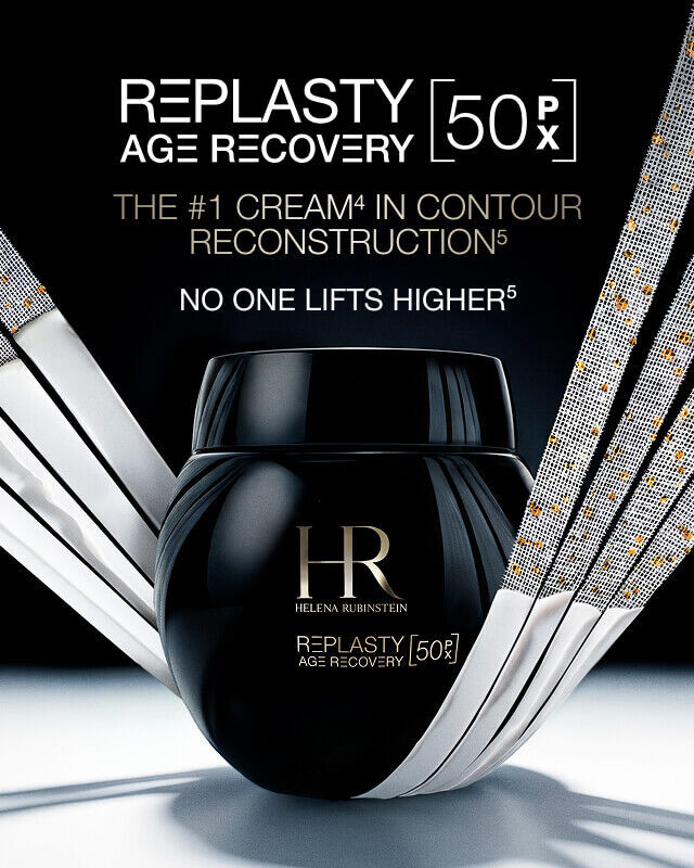 Pot de creme de nuit Helena Rubinstein Replasty Age Recovery avec details de la formule au Pro-Xylane.
